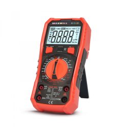   Maxwell MX 25201 multiméter - True RMS - hFE - Kapacitás - Hőmérséklet mérés
