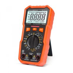   Maxwell 25223 Digitális multiméter - True RMS - Hőmérséklet mérés - Munkalámpa