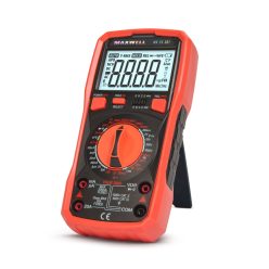 Maxwell MX 25301 True RMS digitális multiméter 4 digites kijelzővel hFE és kapacitás mérés