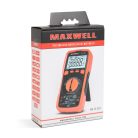 Maxwell MX 25303 digitális multiméter - True RMS - hFE - Frekvencia - Kapacitás - Automata méréshatár váltás