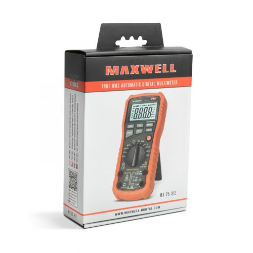 Maxwell 25312 multiméter - Automatikus méréshatár - Tranzisztor - Frekvencia mérés