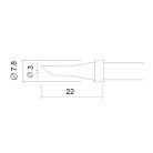Pákahegy Fahrenheit 28020 forrasztóállomáshoz - 3 mm