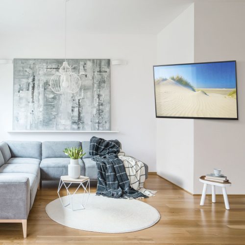 Delight TV sarokkonzol - 40-80" - Vesa 600 x 400