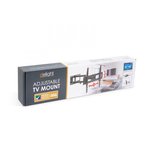 Delight fali TV konzol - 40-80" - Vesa 600 x 400