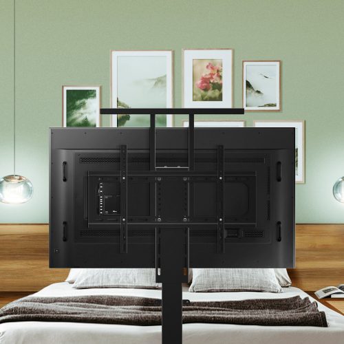 Delight Motoros TV konzol - max 60 kg - 70" - Távirányító - Vesa 600x400