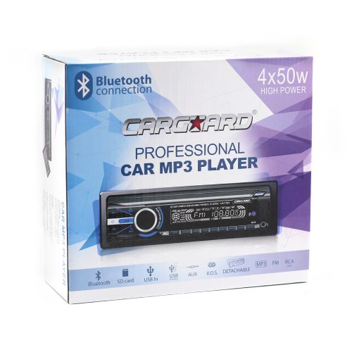Carguard fejegység MP3 - Bluetooth - FM tuner - SD / MMC / USB olvasó