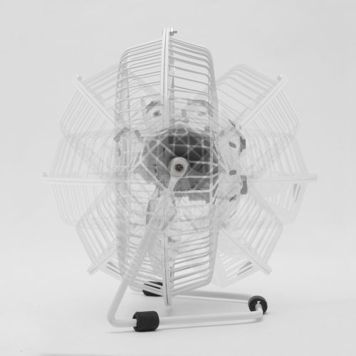 Delight USB Ventilátor - Fehér - 18 cm