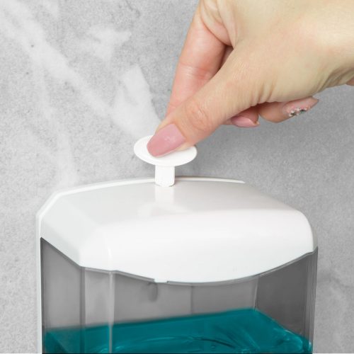 Szenzoros Automata szappanadagoló - Fali - 600 ml - Füst színű tartály