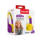 Maxell Gyerek Bluetooth Fejhallgató - Sárga Lila - HP-BT350