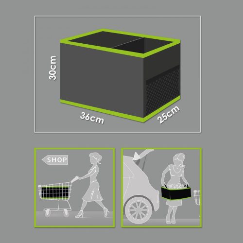 Autós csomagtartó rendszerező 36 x 30 x 25 cm