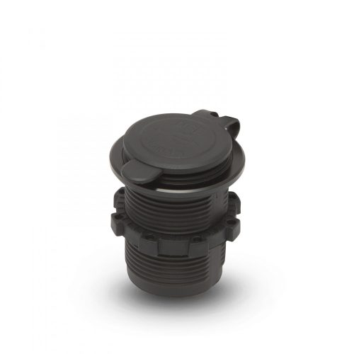 Beépíthető USB töltő - 2 USB port - piros