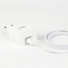 Delight márkájú fehér USB hálózati töltő akkumulátoros eszközökhöz