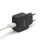 Delight hálózati USB töltő 1200mA fekete