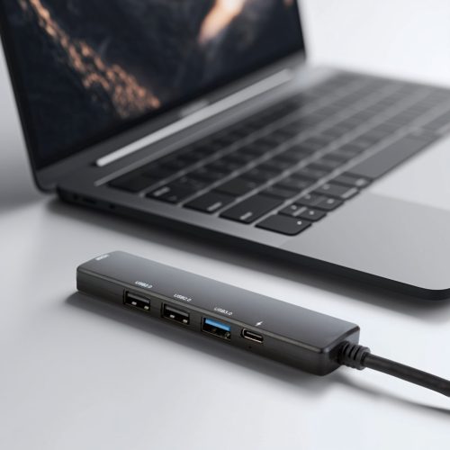 Multifunkciós USB Hub - HDMI + USB-C 5Gbps - 3x USB-A - 100 W