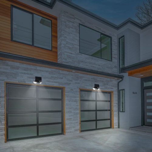 Napelemes Reflektor Mozgásérzékelővel - 2 COB led - 3 világítási mód