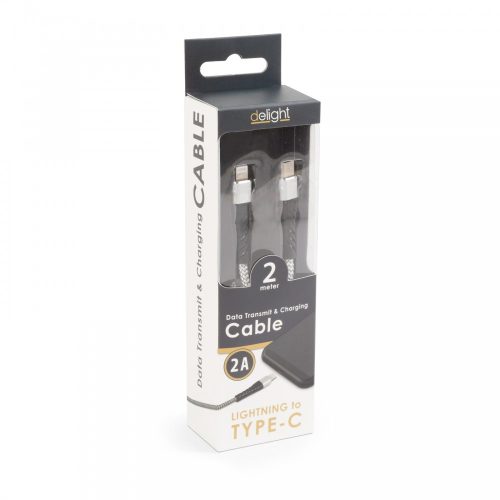 USB iPhone Lightning - USB-C kábel - 2 m