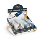 Delight USB-C - USB Szilikon Kábel - 2,1A - 1m