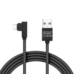 Deligh USB-C - USB 90 fokos kábel - 2A - 2m