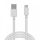 Delight USB-C kábel - fehér - 1 m