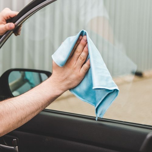 Autós törlőkendő készlet - 4 db