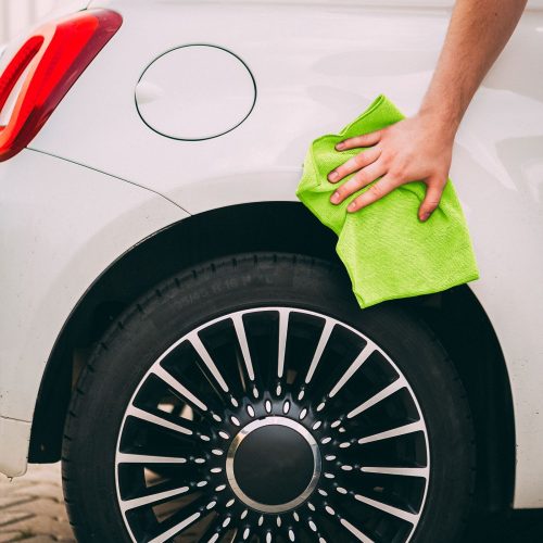 Autós törlőkendő készlet - 4 db