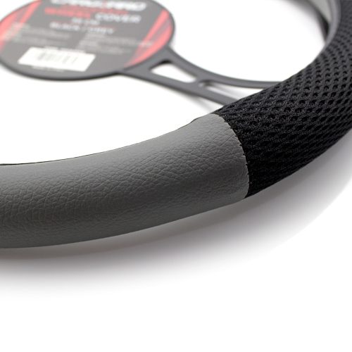 Kormányvédő - 38 cm - HVA002 - Szürke / Fekete