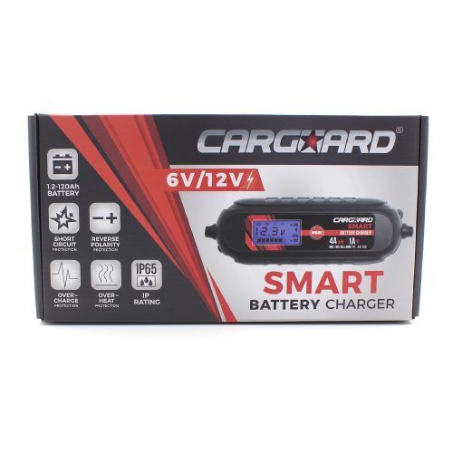 Carguard automata akkumulátor töltő - 6V / 12V - 4A
