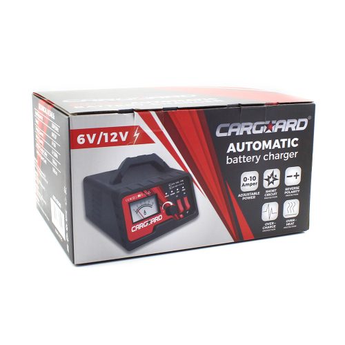Carguard akkumulátor töltő - 6V / 12V - 10A