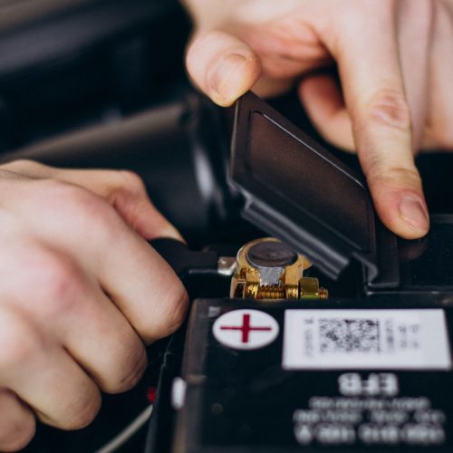 Akkumulátor saru - Réz - 2 db