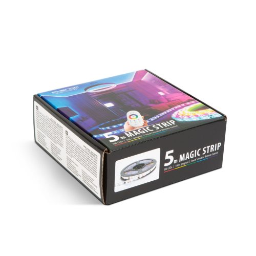 RGB LED szalag - MagicControl - 5 m - 100+ program - Tápegység - Távirányító