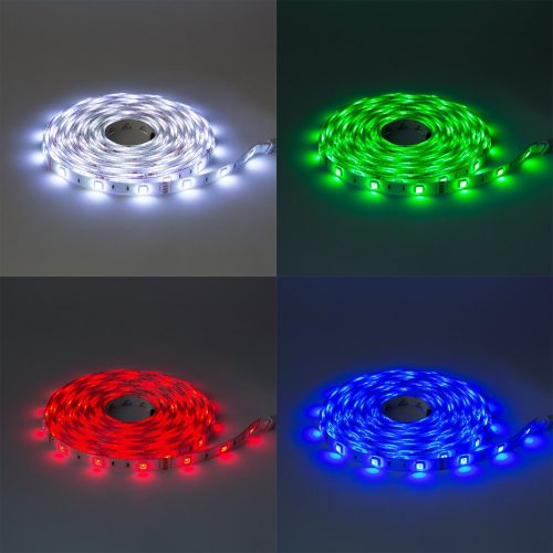 Phenom RGB LED szalag IP65 - Távirányító - Tápegység - 5 m