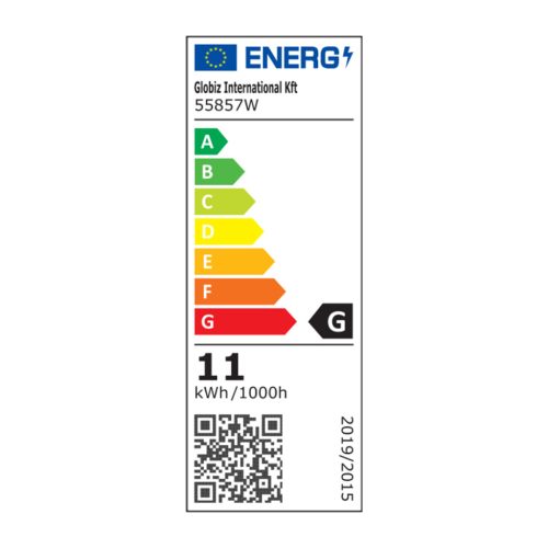 COB LED szalag - Melegfehér - 12V - 11W/m - 320 LED/méter - 5 m