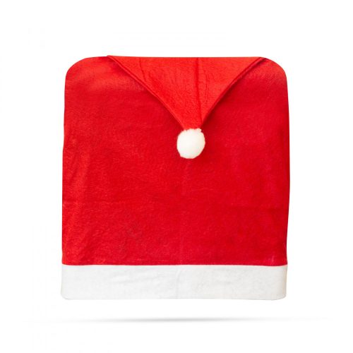 Karácsonyi Székdekor - Mikulássapka - 50 x 60 cm