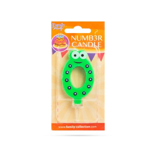 Számgyertya 7 x 4 cm - 0