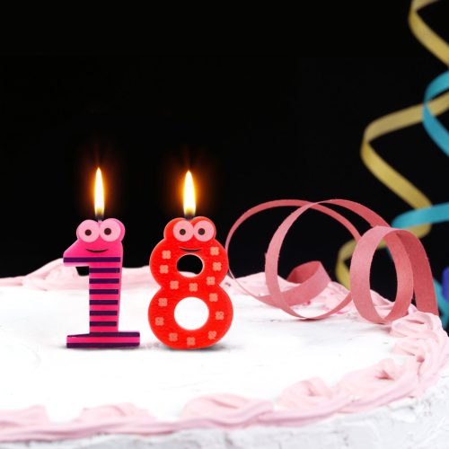 Számgyertya 7 x 4 cm - 3