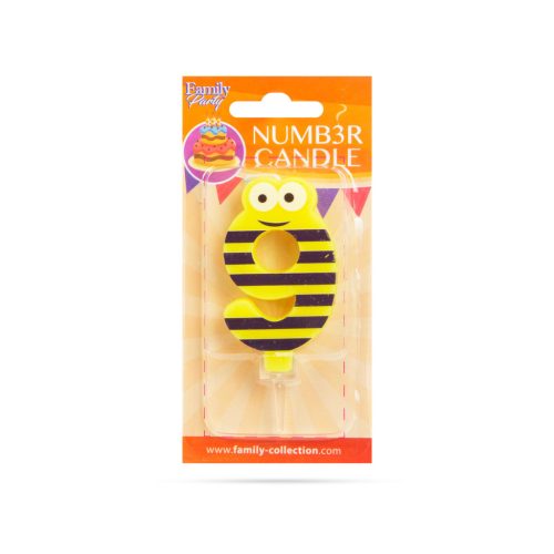 Számgyertya 7 x 4 cm - 9