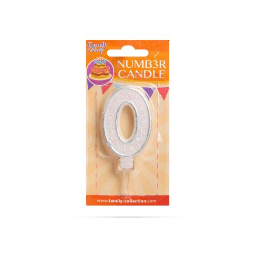 Számgyertya 6,5 x 4 cm - 0