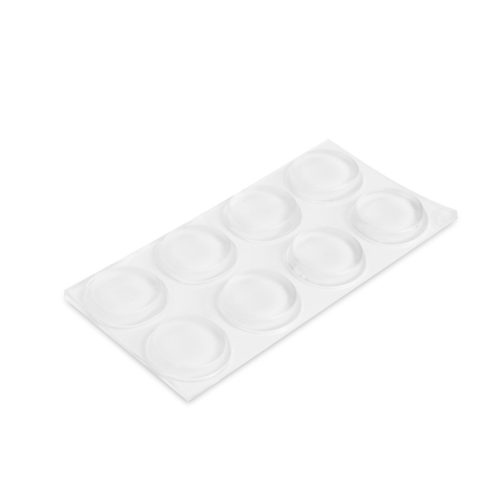 Öntapadós Ajtóütköző - Átlátszó - 18 mm - 8 db / csomag