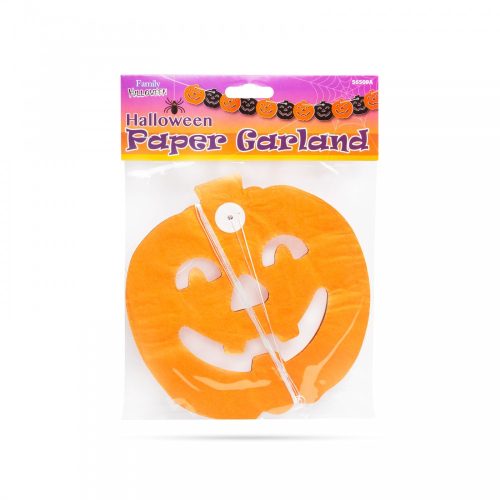 Papír girland - Halloween tök - 3 m