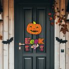Halloween akasztható tök dekoráció - 45 × 23 cm