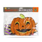 Halloween akasztható tök dekoráció - 45 × 23 cm