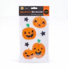 Halloween gél ablakmatrica szett - 15 × 25 cm - 3 féle