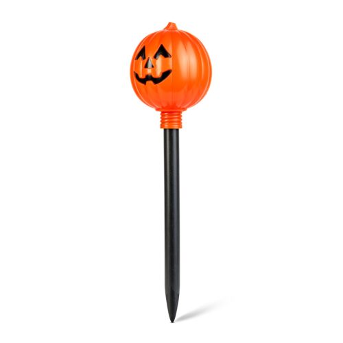 Halloween leszúrható lámpa - tök - elemes - 34 × 9,5 cm