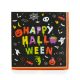 Halloween papírszalvéta - "Happy Halloween" - 2 rétegű - 33 × 33 cm - 16 db