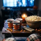 Halloween papírpohár - tök - 2,5 dl - 8 db