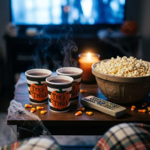Halloween papírpohár - tök - 2,5 dl - 8 db