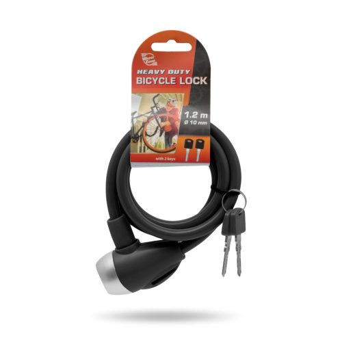 Kerékpár Lakat - Fekete sodrony