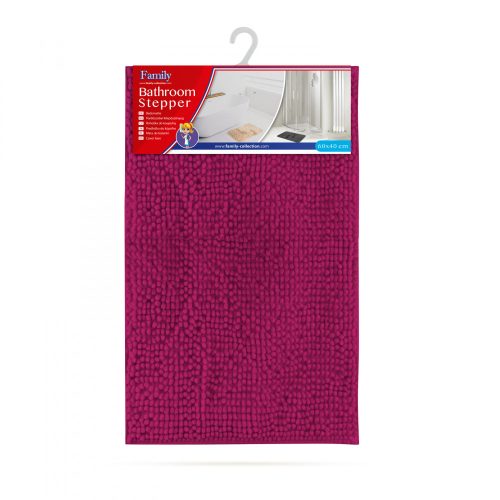 Fürdőszoba szőnyeg - Bordó - 60 x 40 cm