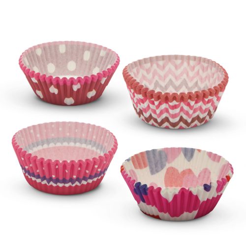 Muffinpapír - Szív - 100 db