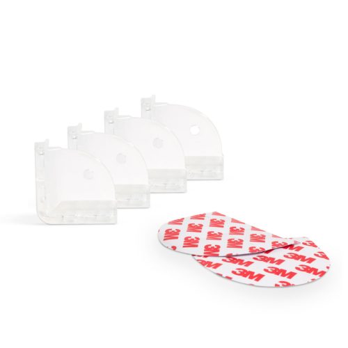 Sarokvédő asztalra - Átlátszó - 4 db / csomag